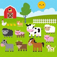 Farm Animal Clipart Free by Farm Animals Clipart Farm Clip Barnyard Animals Farm Animal Clipart Free