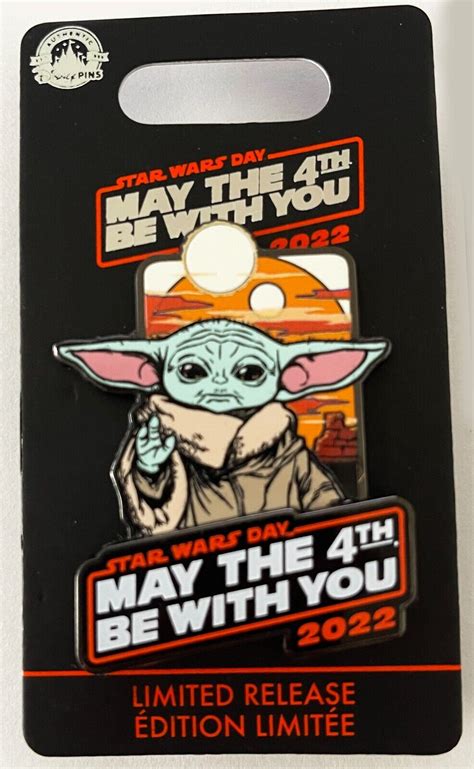 Disneyland Pin Star Wars Day 2022 May The 4th Be | Ubuy India