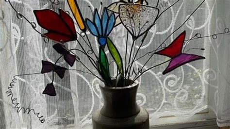 Stained Glass and Wire Bouquet workshop at Under the Edge Arts, The ...