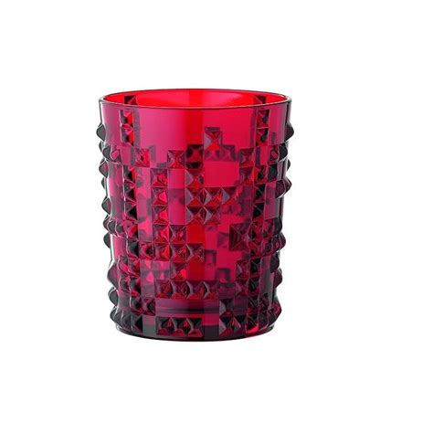 Nachtmann Punk Whisky Tumbler Ruby – tablejoy