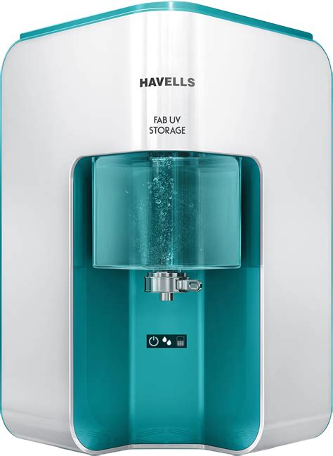 Havells Fab UV Storage Water Purifier (White & Green), UV+UF, Copper ...
