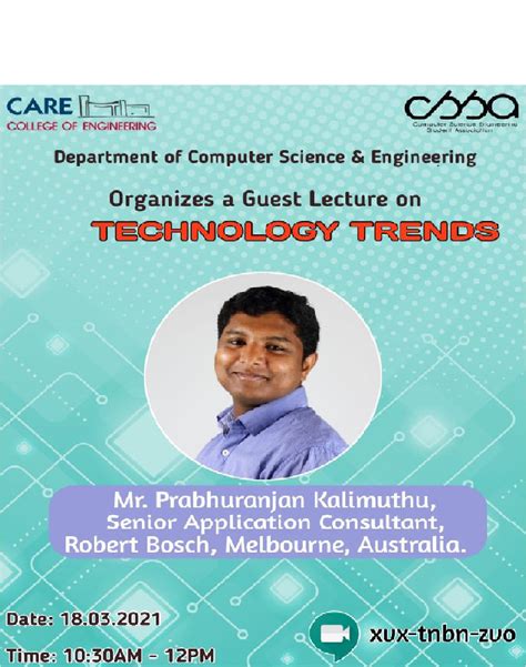 Image result for Engineering Guest Lecture