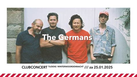 Clubconcert ★ The Germans + And They Spoke in Anthems op ...