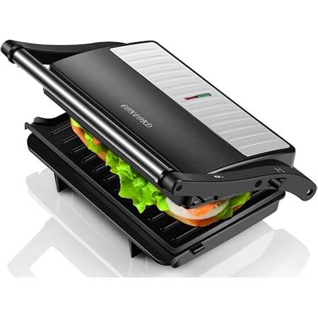 Buy Amazon Brand - Solimo Non-Stick Sandwich Maker (750 watt, Black ...