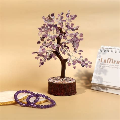 Buy Amethyst Silver Wire Tree | MystiqHouse