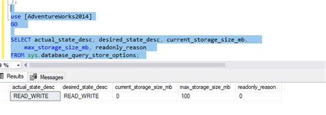 How Do I Enable Query Store SSMS 的图像结果