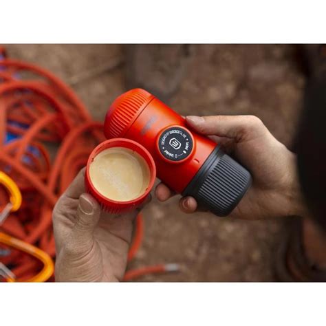 Wacaco Nanopresso Manual Espresso Machine, Lava Red Price