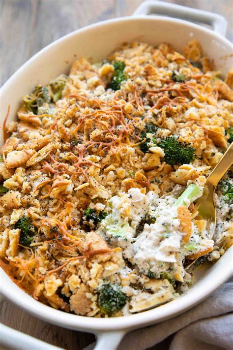 Poppy Seed Chicken Casserole Recipe (+ make ahead tips) - Jar Of Lemons