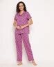 Buy Purple Night&LoungeWearSets for Women by Clovia Online | Ajio.com