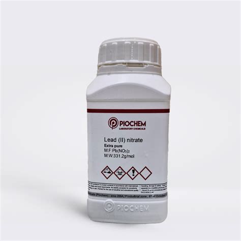 Lead nitrate , 500gm - Piochem store