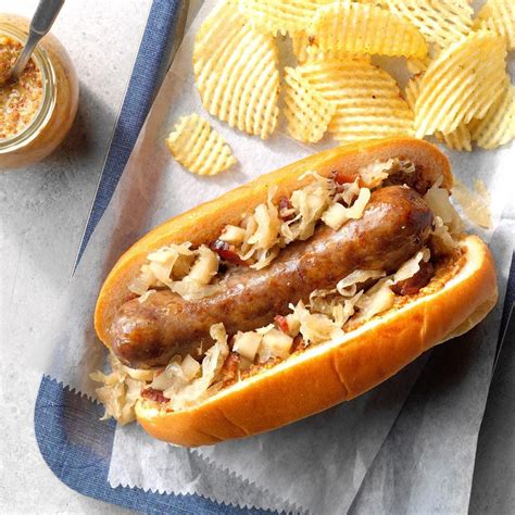 Brats and Sauerkraut Recipe