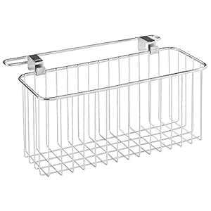 Buy Interdesign Laundry Utility Sink Storage Basket with Towel Bar ...