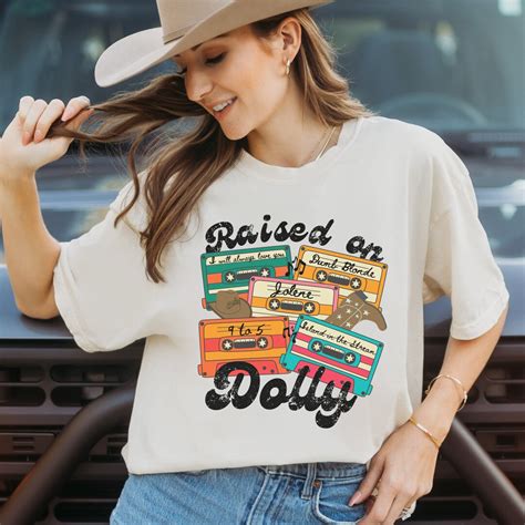 Buy Raised on Dolly Png Dolly Png Raised on Dolly Country Music Online ...