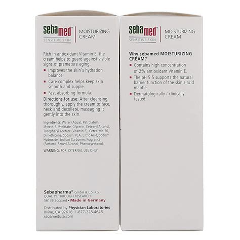 Buy Sebamed Moisturizing Cream 100 ml | 19 Minutes Delivery | Apollo ...