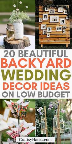 20 Creative Backyard Wedding Ideas On A Budget by 20 Creative Backyard Wedding Ideas On A Budget In 2020 20 Creative Backyard Wedding Ideas On A Budget