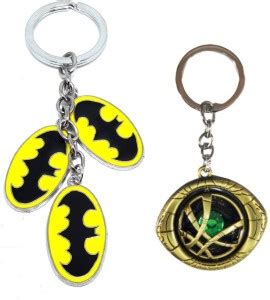 Alvika's Batman's Mark 3 Token Pendant - Multicolor & Avangers Doctor ...