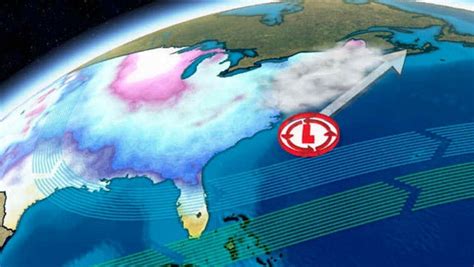 Where snow could be measured in inches — or feet — in the East this weekend