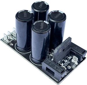 AUDIO LITE 4x2200µF 100V Capacitor Power Supply Board | AC to DC ...