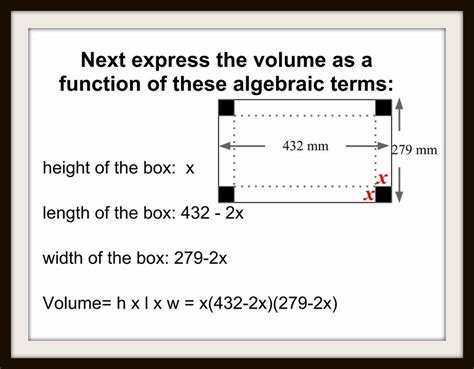 Image result for Box Dimension Math Problem