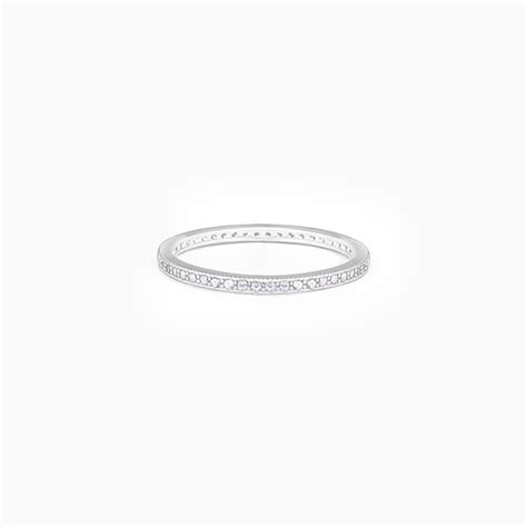 Silver Channel of Love Ring – GIVA Jewellery