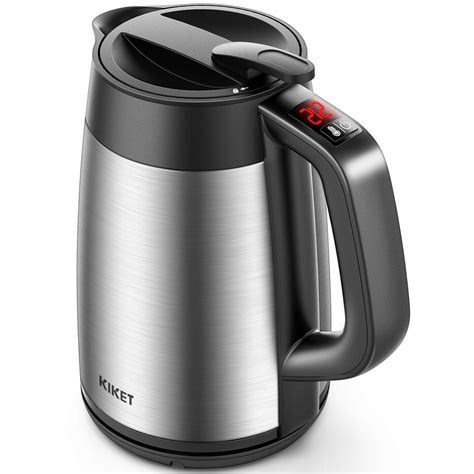 Electric Kettle Temperature Control, 1.7L Insulated Electric Tea Kettle ...