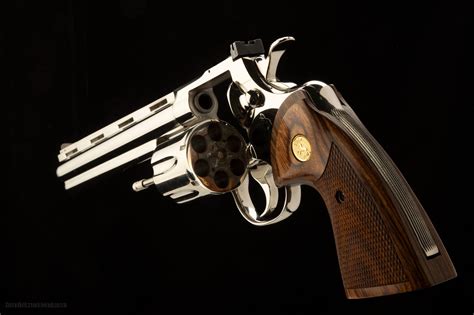 Image result for 8 Inch Nickel Plated Colt Python Reviews