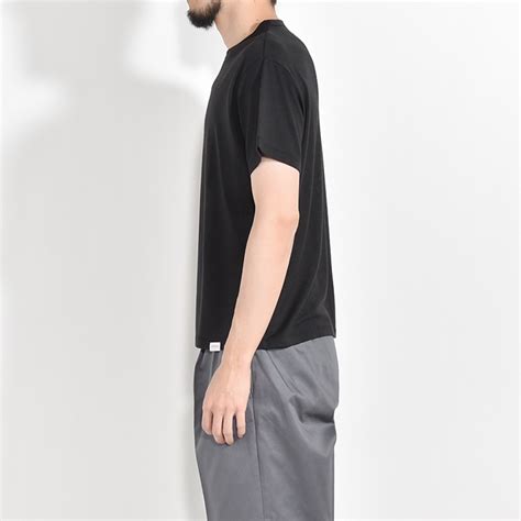 [CAP707CS02] CAPERTICA (カペルチカ) Super140s Washable Wool RF Wool Tee（スーパー ...