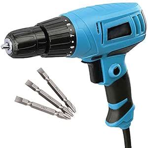 screwdriver machine heavy duty 350w electric drill screw gun reverse ...