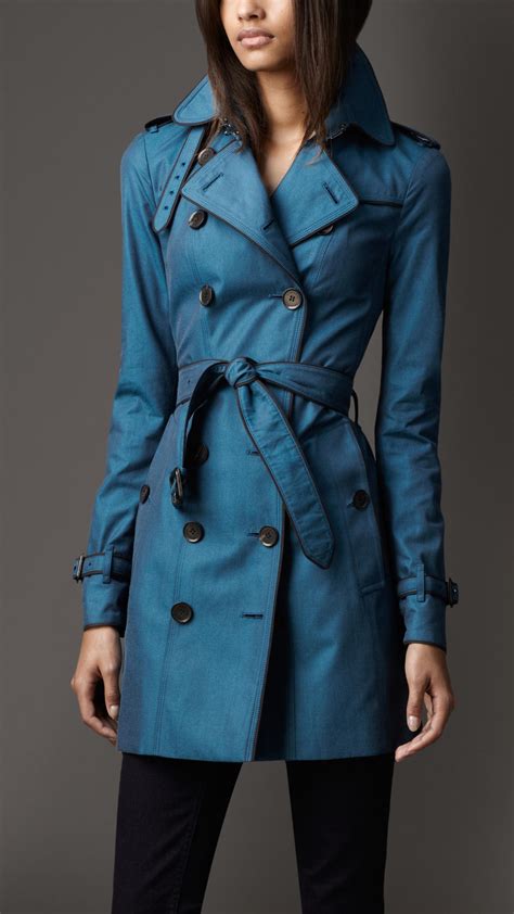 Trench Coat Blue Dress at Scott Sommer blog