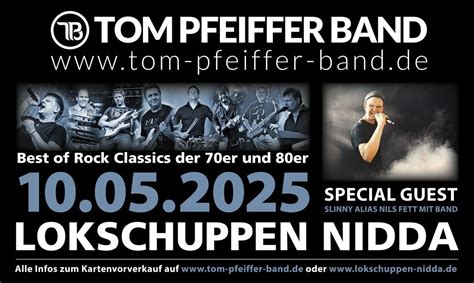 Tom Pfeiffer Band - 10.05.2025 im Lokschuppen Nidda - Jubiläumstour 20 ...