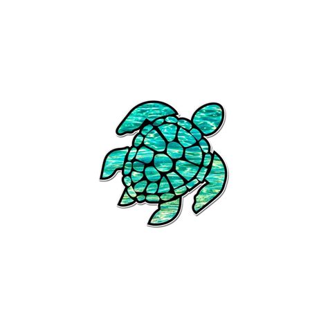 GT Graphics Sea Turtle Clear Water - Vinyl Sticker | Ubuy India