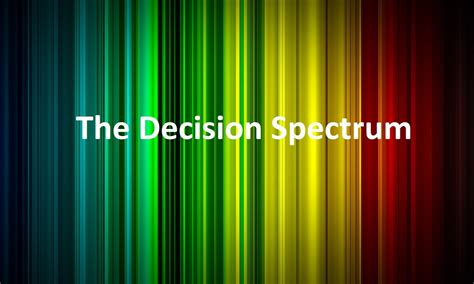 Decision-Making Spectrum 的图像结果
