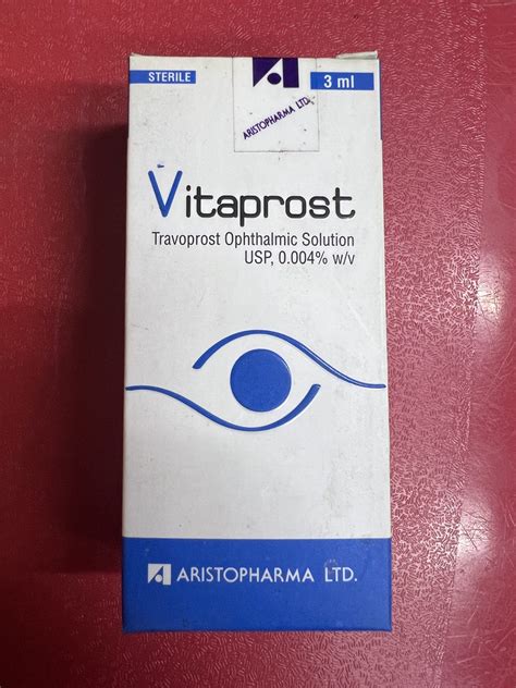 Vitaprost Eye Drops (Travoprost solution) - HubPharm Africa