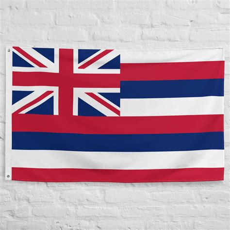 Hawaii Flag - Hawaiian State Flag - Patriotic Hawaiian United States ...