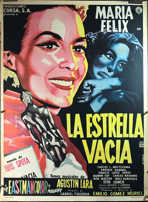 LA ESTRELLA VACIA, An Original Maria Felix Vintage Mexican Movie Poster ...