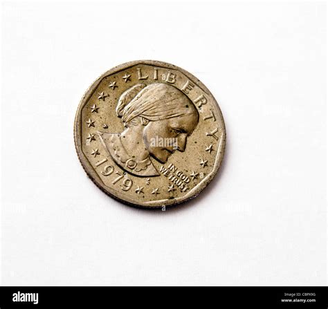 A 1979 Susan B. Anthony U.S. dollar coin Stock Photo - Alamy