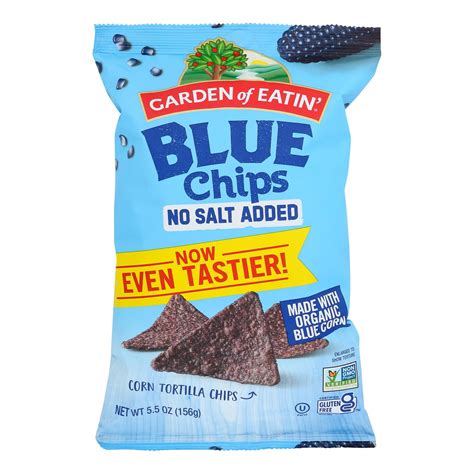 Garden Of Eatin' Blue Corn Tortilla Chips - Blue Corn - Case Of 12 - 16 Oz.