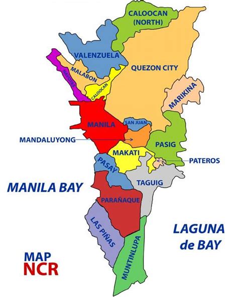 Ncr, Philippines: Maps – Philippines National Capital Region – OPHL