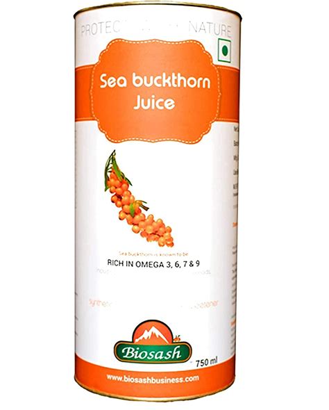 BIOSASH SEA BUCKTHORN JUICE (Pack of 1) : Amazon.in: Grocery & Gourmet ...