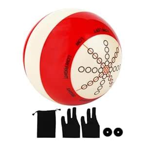 ARTISOUL® Billiards Cue Ball with Position Marker for Beginners with 2 ...