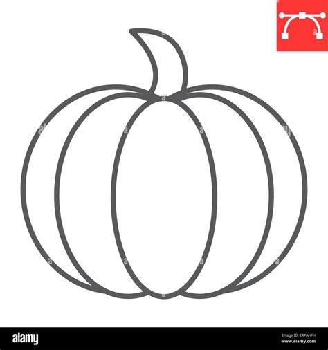Vector Pumpkin Outline