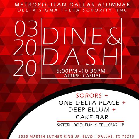 Dine and Dash – Moving Delta Ahead