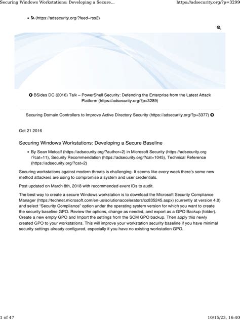 Image result for Workstations Baseline Configuration Template