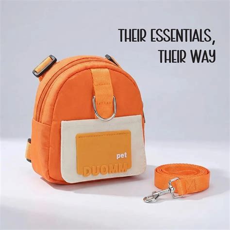 PetCore Satchel | With Matching Leash | Their Own Backpack | Easy Walk ...
