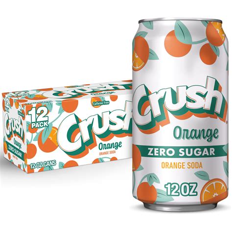 Crush Diet Orange Soda, 12 Fl. Oz., 12 Count - Walmart.com