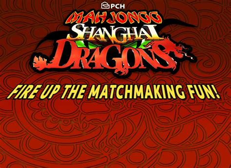 Play Free Mahjongg Shanghai Dragons Online | Play to Win at PCHgames ...