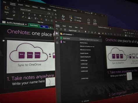 Image result for OneNote App vs OneNote for Windows 10