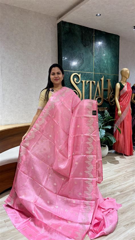 Kota saree baby pink – Sitah Ethnic Studio