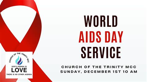 World AIDS Day Service at Church of the Trinity MCC, 7225 Lockwood ...