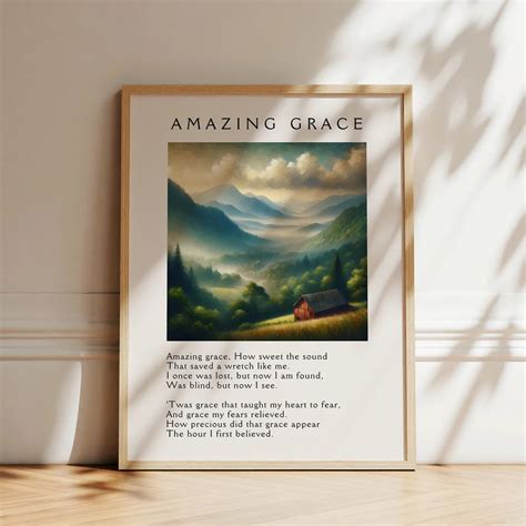 Amazing Grace Hymn – Living Words